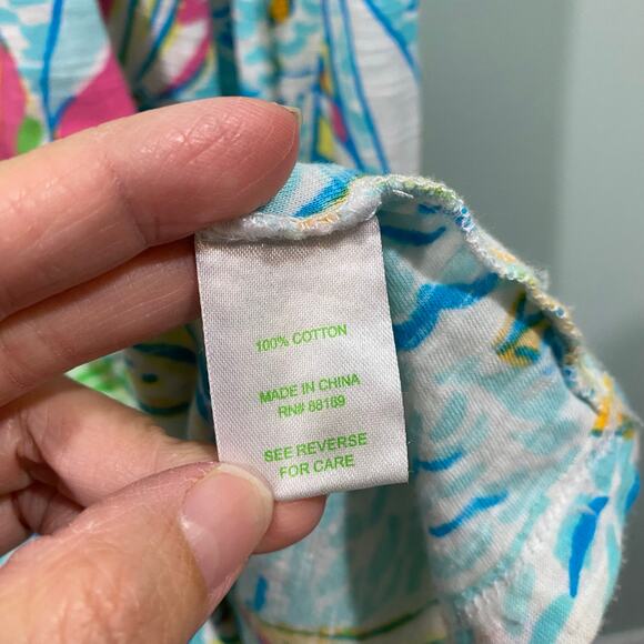 Lilly Pulitzer Women Treena You Gotta Regatta Sailboats Maxi Tank Dress Size S - Picture 7 of 7